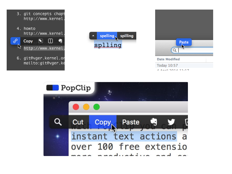 PopClip for macOS