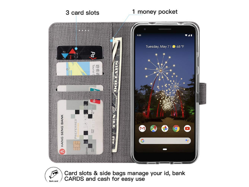 Feitenn Pixel 3A Wallet Case