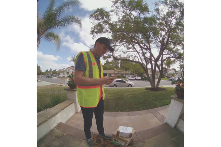 Arlo Video Doorbell - 180 degree view