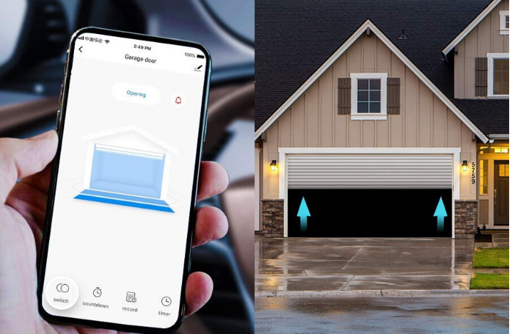 MOES Wi Fi Smart Garage Door Opener - TATFI