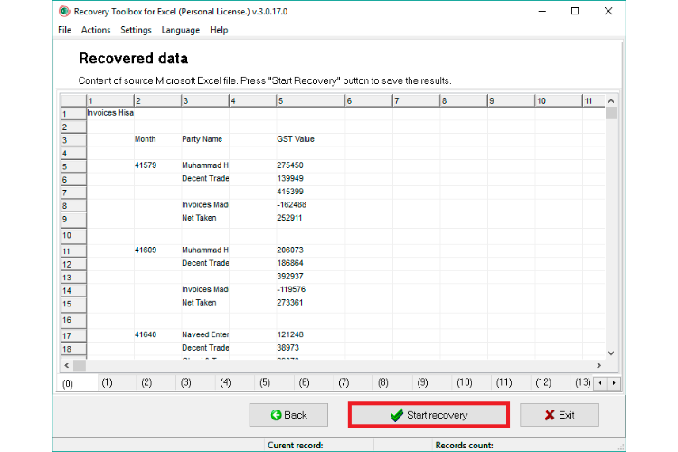 excel repair toolbox registration code