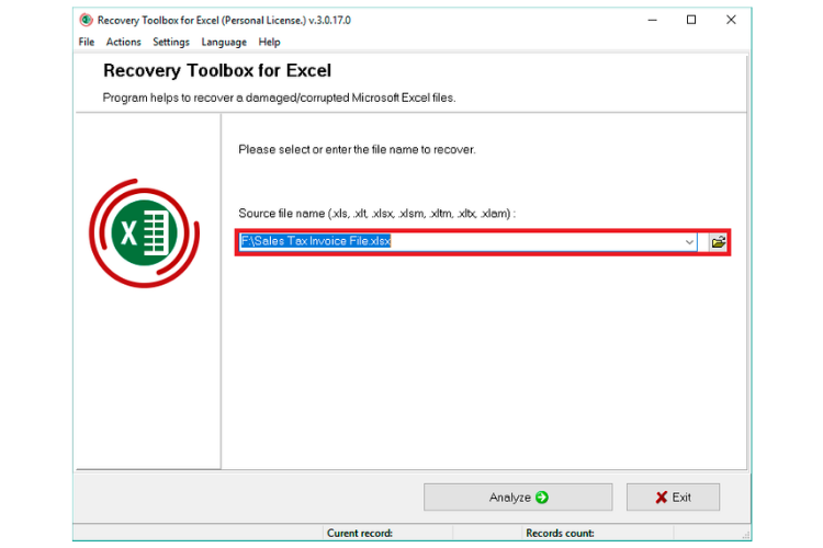 Repair Corrupted Excel Files