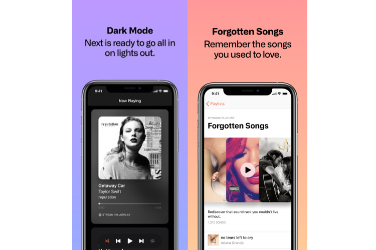 Next App for Apple Music Library