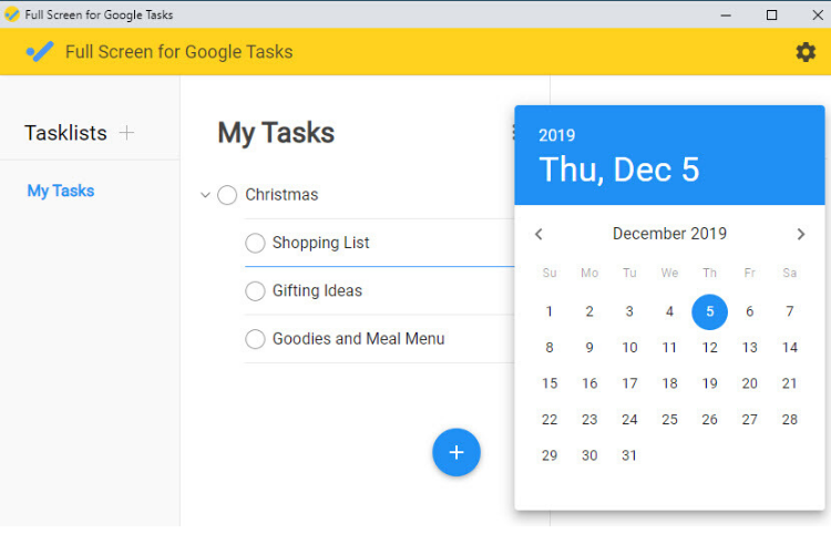 google tasks chrome extension