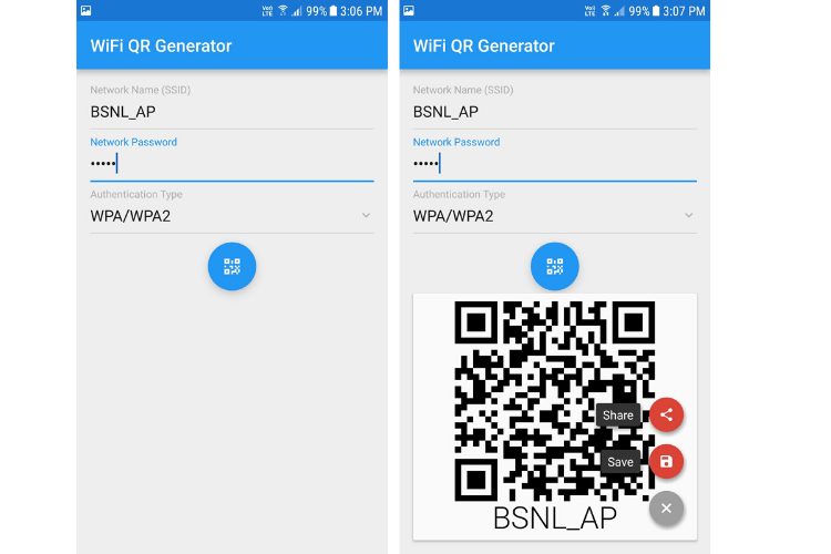 wifi qr code generator