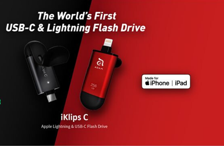 Back Up Your iPhone Data with iKlips C Flash Drive - TATFI