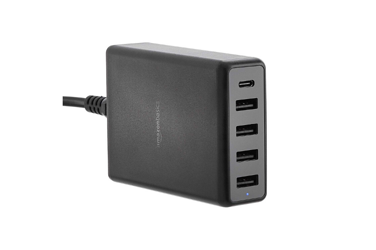 AmazonBasics 5-Port Wall Charger