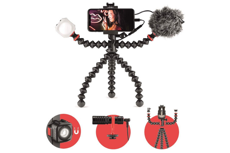 JOBY GorillaPod Mobile Vlogging Kit