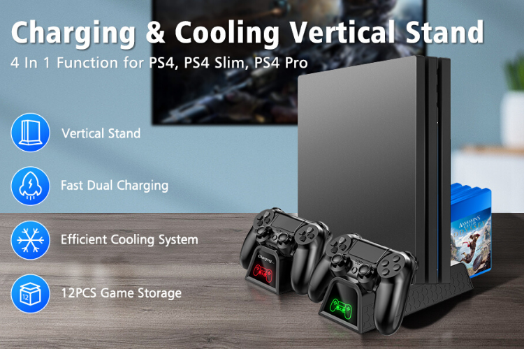 OIVO PS4 Pro Cooler - PS4 Accessories