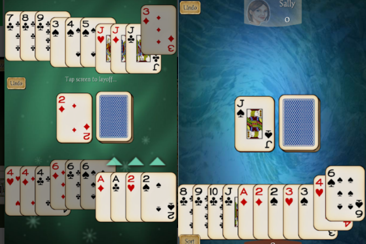 gin rummy card game 3 players