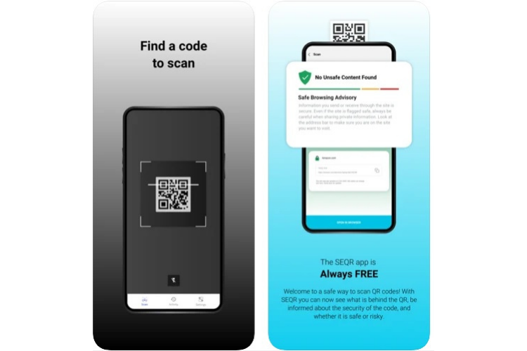 Ensure Safe QR Code Scanning