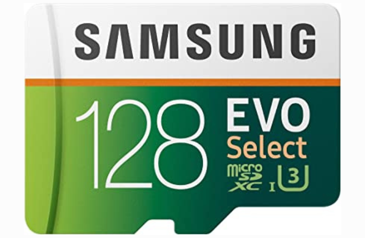 Best microSD Cards for the Galaxy S20 - Samsung Evo Select 128