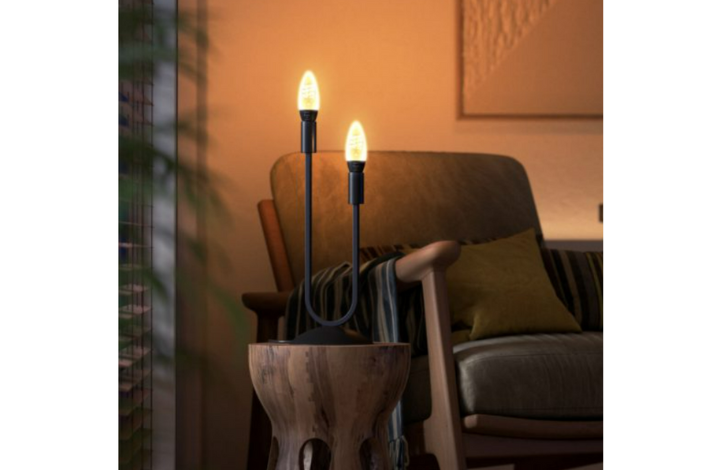 Philips Hue Smart Home Lights - Filament Candle Bulb
