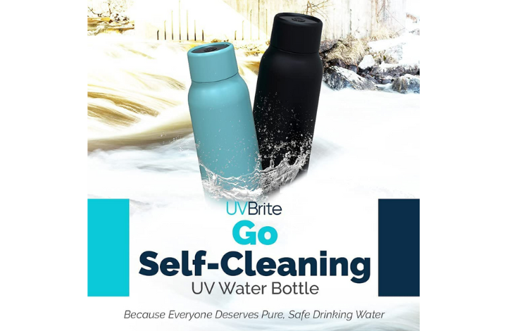 Self-Cleaning UV Water Bottle