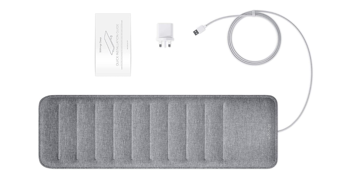 Know Your Sleep Pattern With The Withings Sleep Tracking Mat