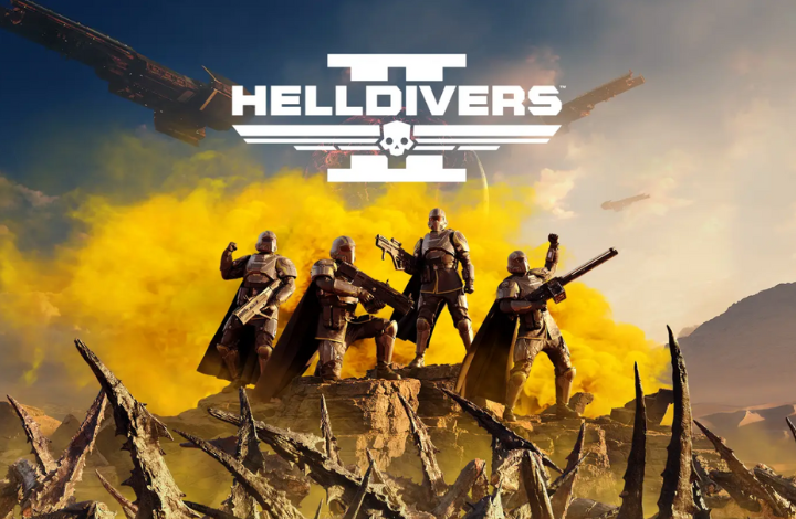 Cooperative Shooter Helldivers 2 for PS5