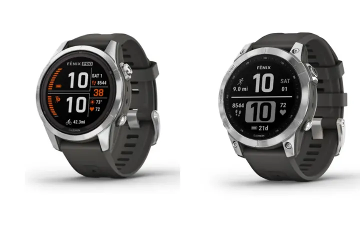 Garmin Fenix 7 vs Fenix 7 Pro