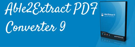 Able2Extract PDF Converter 9 fi