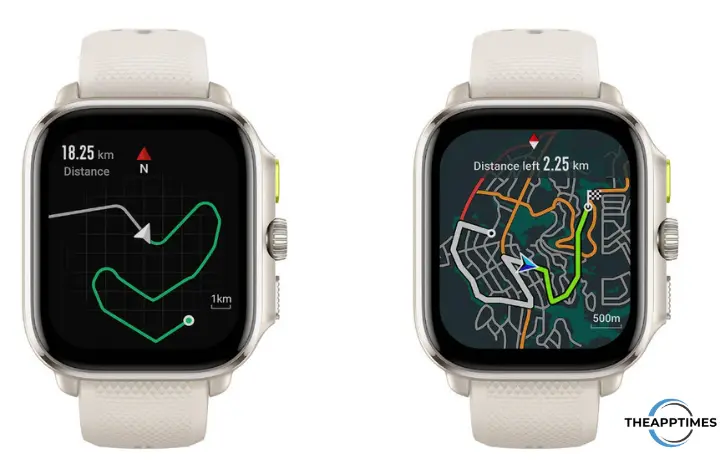 Amazfit Cheetah Square Maps