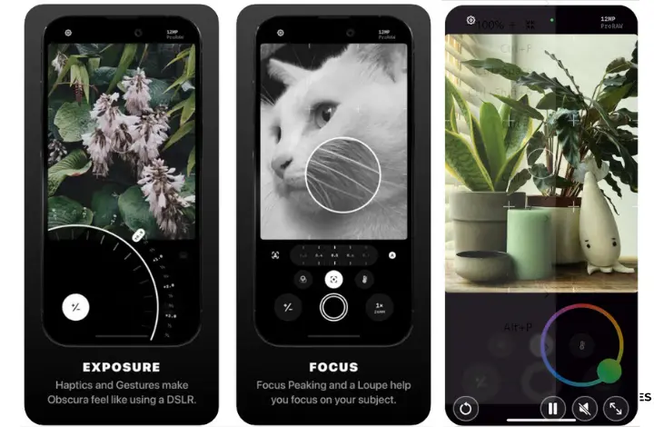 Obscura 4 Camera App- TAT